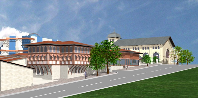 Bağlarbaşı Cultural Center And Transportation Museum Construction