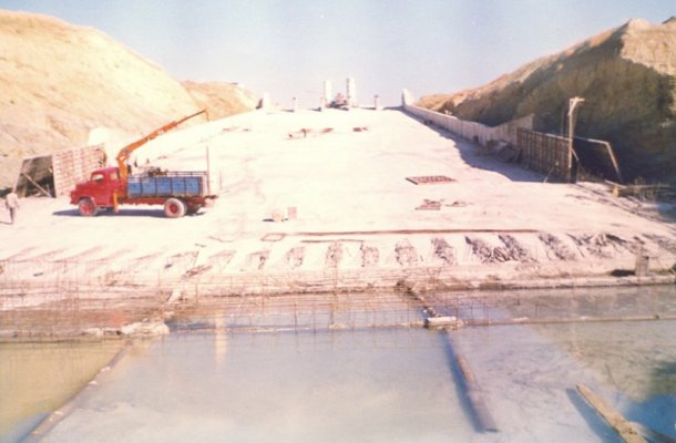Türkmenli Barrage Overflow Dam Construction